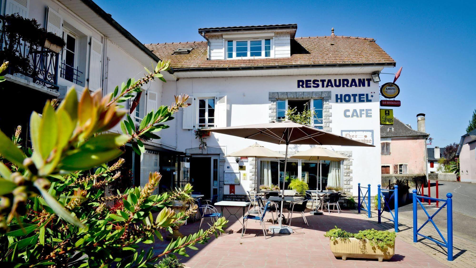 Logis Chez Germaine Hotell Geüs-d'Oloron Exteriör bild